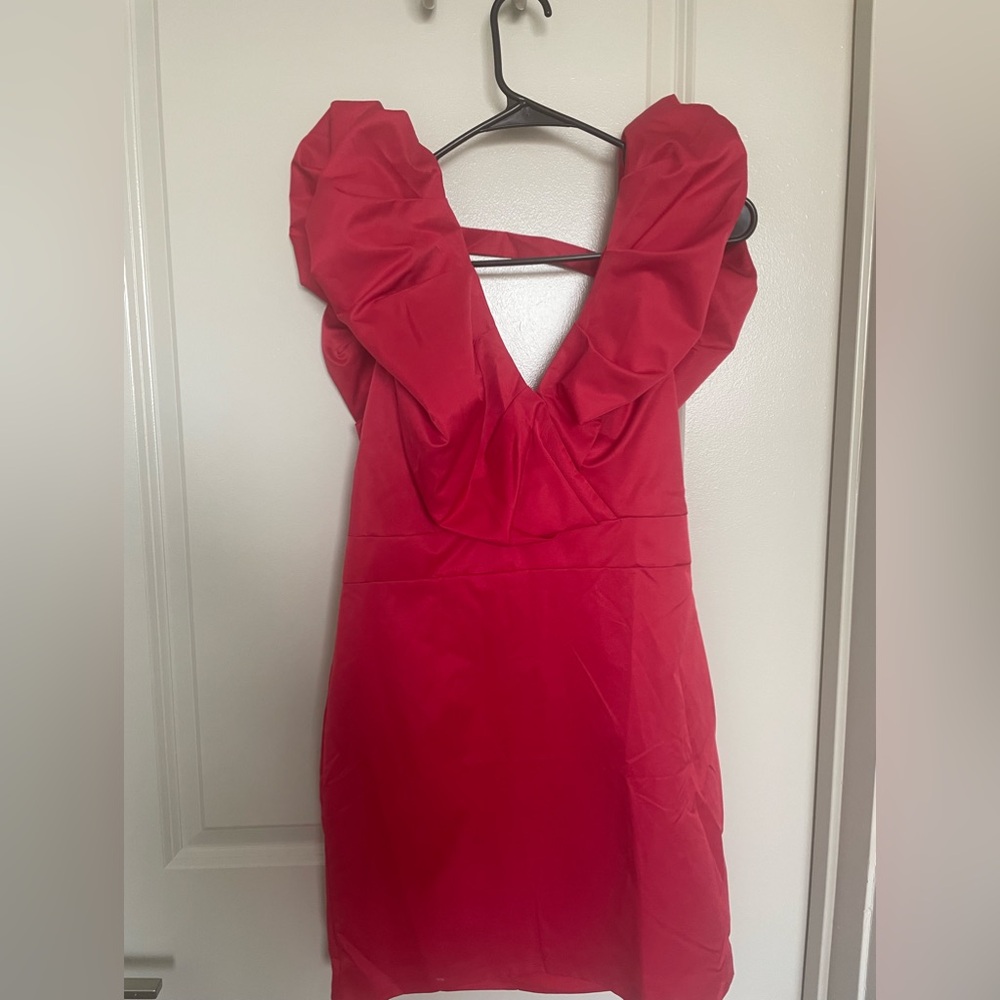 Do + Be Red Mini Dress